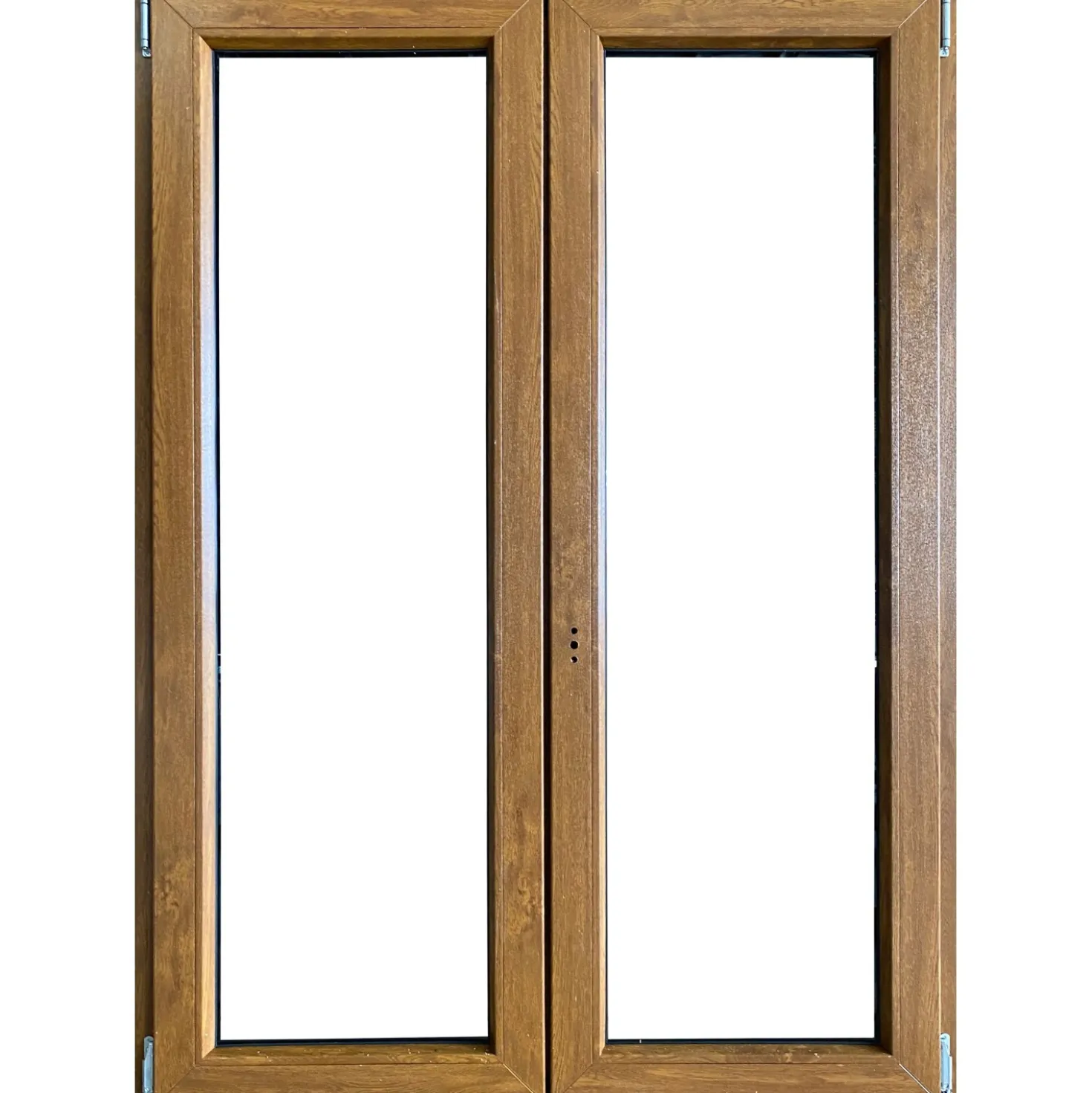 Finestra 2 ante dx pvc color legno 140x100 cm