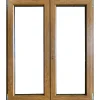 Finestra 2 ante dx pvc color legno 120x100 cm