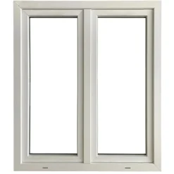 Finestra 2 ante dx pvc 140x120 cm