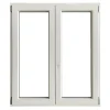 Finestra 2 ante dx PVC 100x140 cm