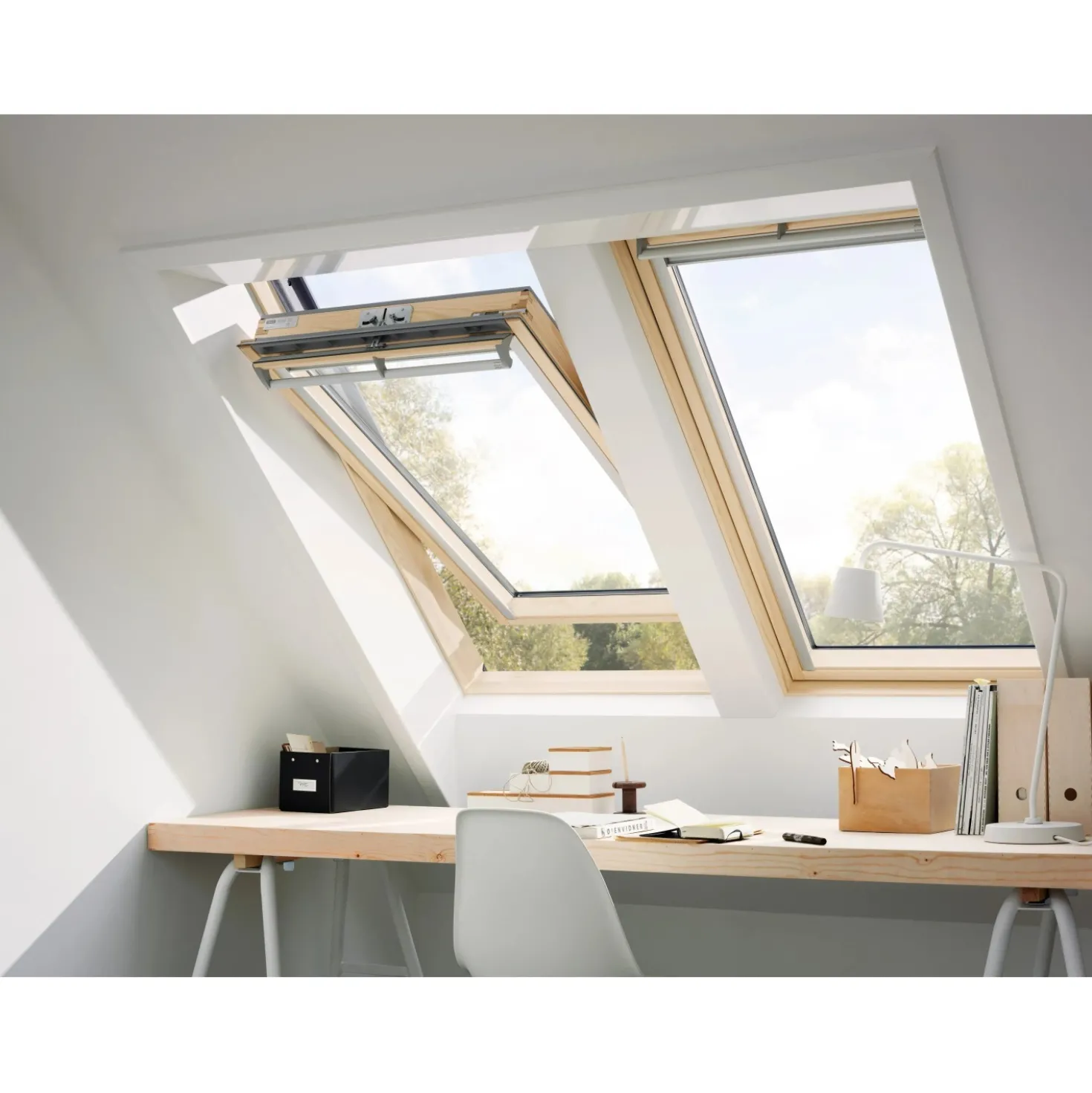 Finestra a battente GGL MK04 3070 78x98 cm pino naturale