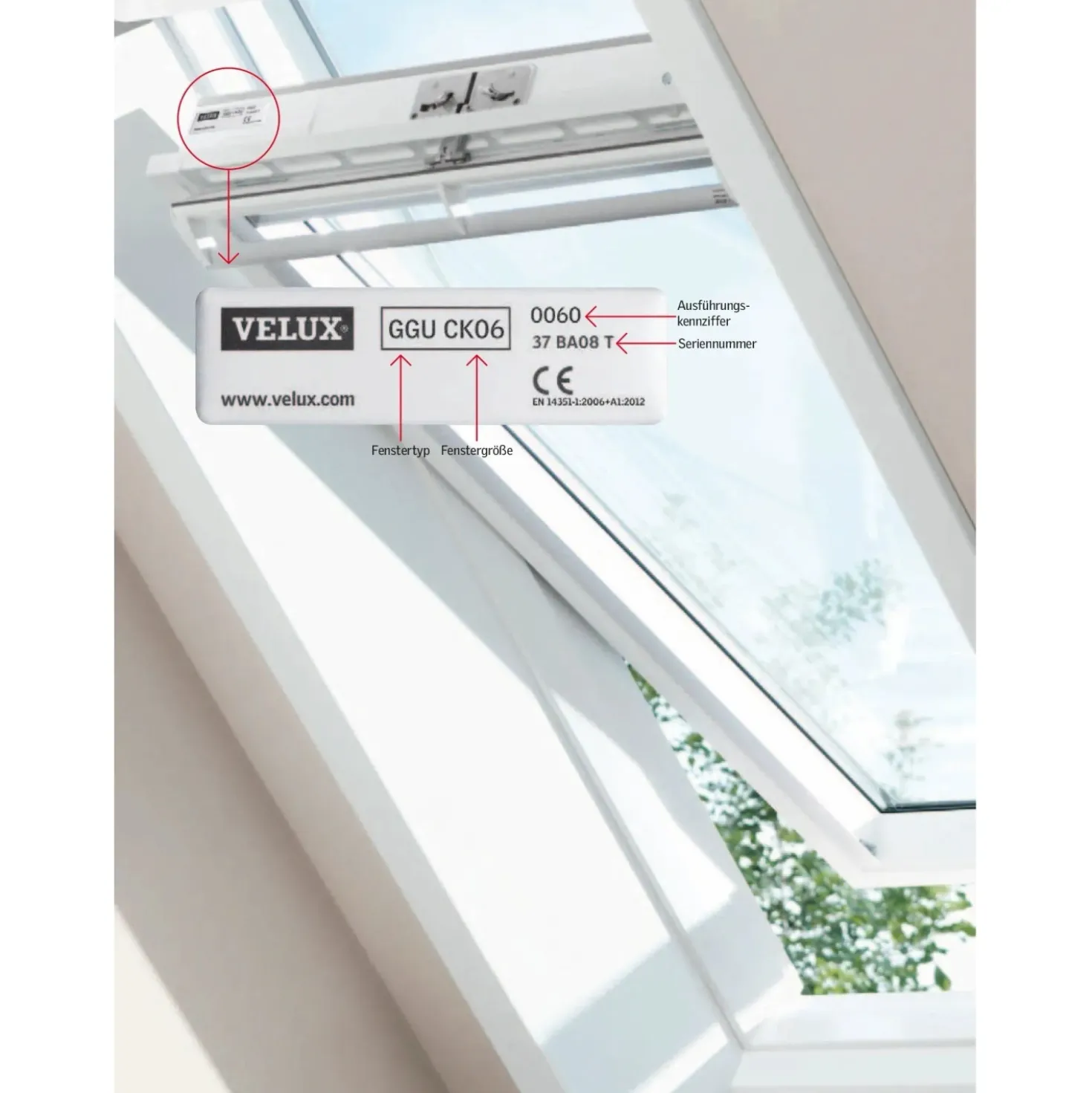 Finestra apertura a bilico plastica Velux L 78 x H 98 cm