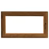 Finestra in PVC Noce 1 Anta 80 cm x 45 cm apertura a sinistra