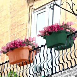 Fioriera da balcone doppia Klunia Bama 50 cm