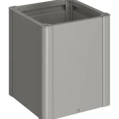 Fioriera da esterno Biohort Belvedere Midi grigio quarzo 61x53x53 cm