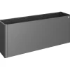 Fioriera da esterno Biohort Belvedere Maxi grigio scuro 77x201x53 cm