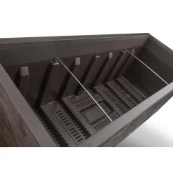 Fioriera da esterno Deroma Millennium brownstone 100 cm