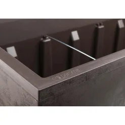 Fioriera da esterno Deroma Millennium brownstone 100 cm