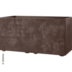 Fioriera da esterno Deroma Millennium brownstone 100 cm