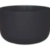 Fioriera da esterno OBI In fibra di vetro antracite Ø 28x18 cm