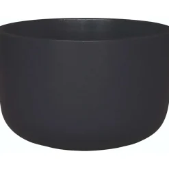 Fioriera da esterno OBI in fibra di vetro antracite Ø 39x25 cm