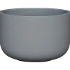 Fioriera da esterno OBI in fibra di vetro grigio Ø 33x20 cm