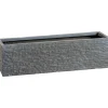 Fioriera da esterno OBI Valsonne in fibreclay antracite 59,5x16x16 cm