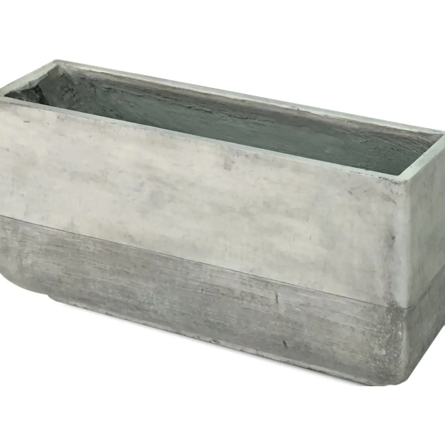 Fioriera da esterno Phoenix cemento grigio 35x25x74,5 cm