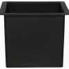Fioriera da esterno rialzata Wave 60x82x28 cm grigio
