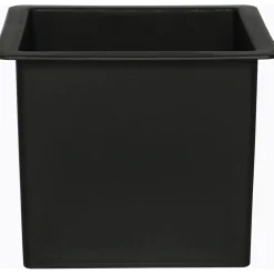 Fioriera da esterno rialzata Shadow 60x82x28 cm marrone