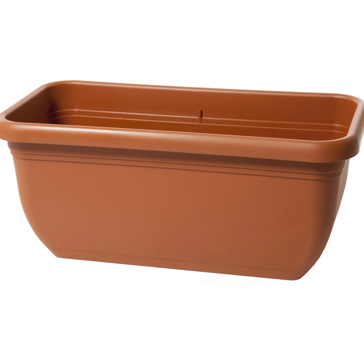 Fioriera da esterno Unica Maxi in plastica terracotta 60x30x26 cm