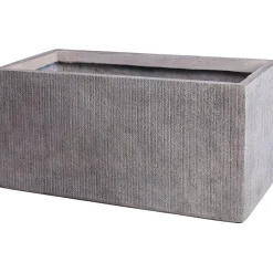 Fioriera da esterno Vebron in fiberclay marrone chiaro 22x50x21 cm