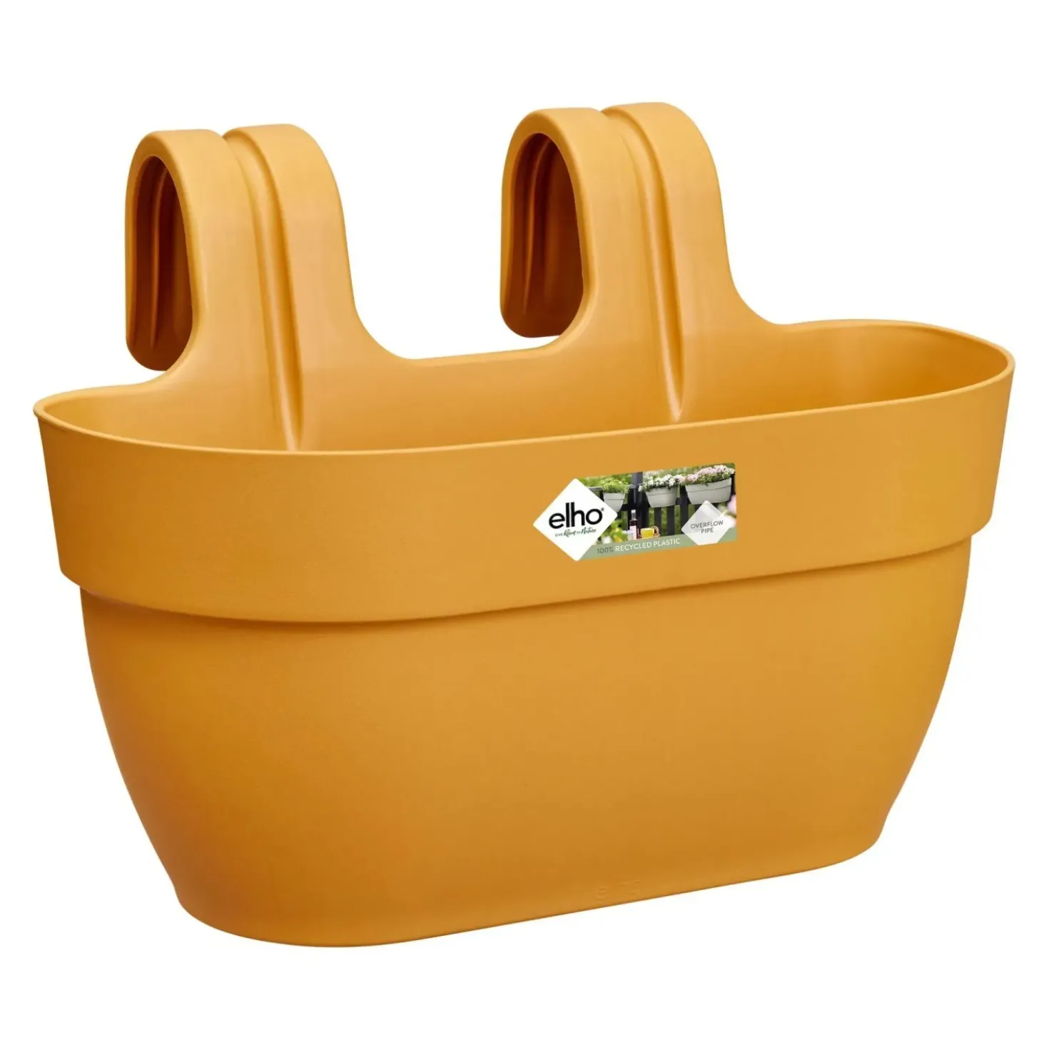 Fioriera Elho Vibia Campana 36x24x26 cm giallo miele tg M