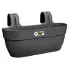 Fioriera Elho Vibia Campana 46x24x26 cm antracite tg L