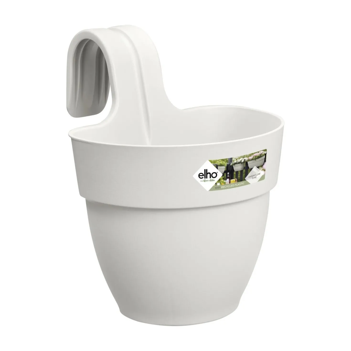 Fioriera Elho Vibia Campana Ø 20 cm bianco seta tg S