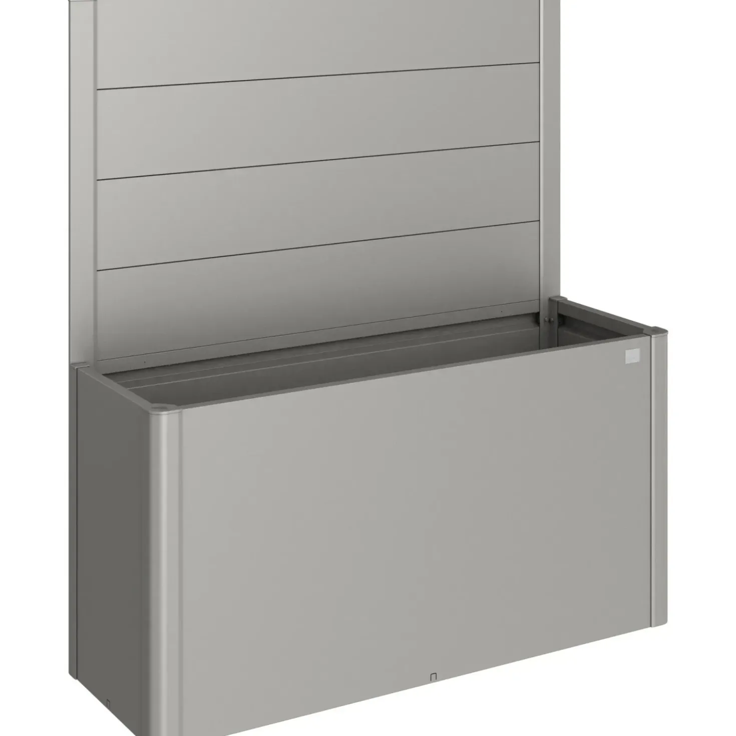 Fioriera frangivista Belvedere Biohort 150 cm Gri quarz met