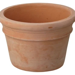 Fioriera in terracotta tonda Ø 34,5 cm x 23 cm