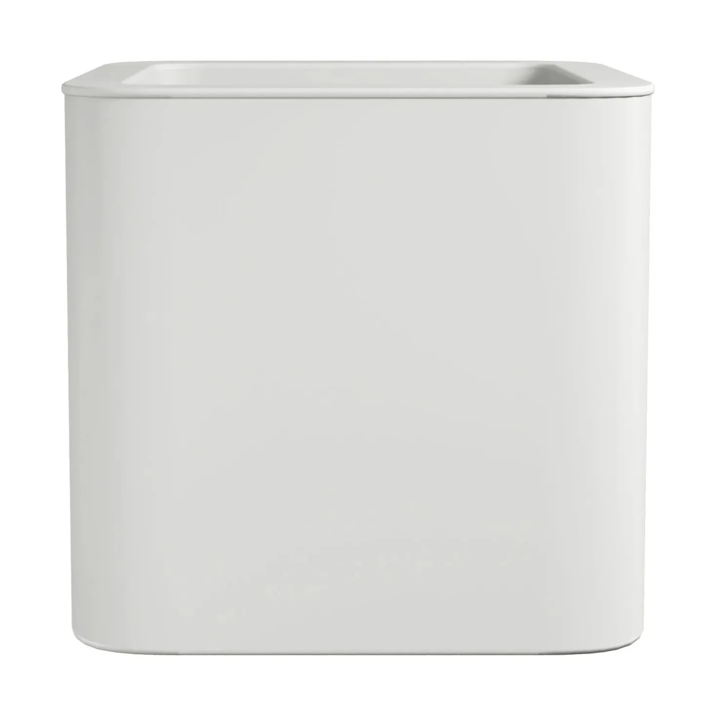Fioriera quadrata Florus Jive 39x39 cm Bianco