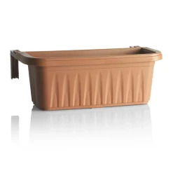 Fioriera regolabile in plastica Rondine 50x20x18,5 cm