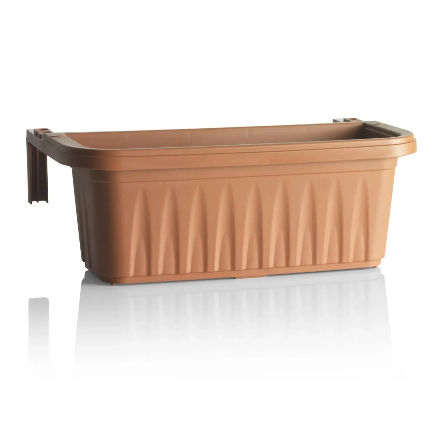 Fioriera regolabile in plastica Rondine 60x20x18,5 cm