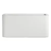 Fioriera rettangolare Florus Jive 78x39 cm Bianco