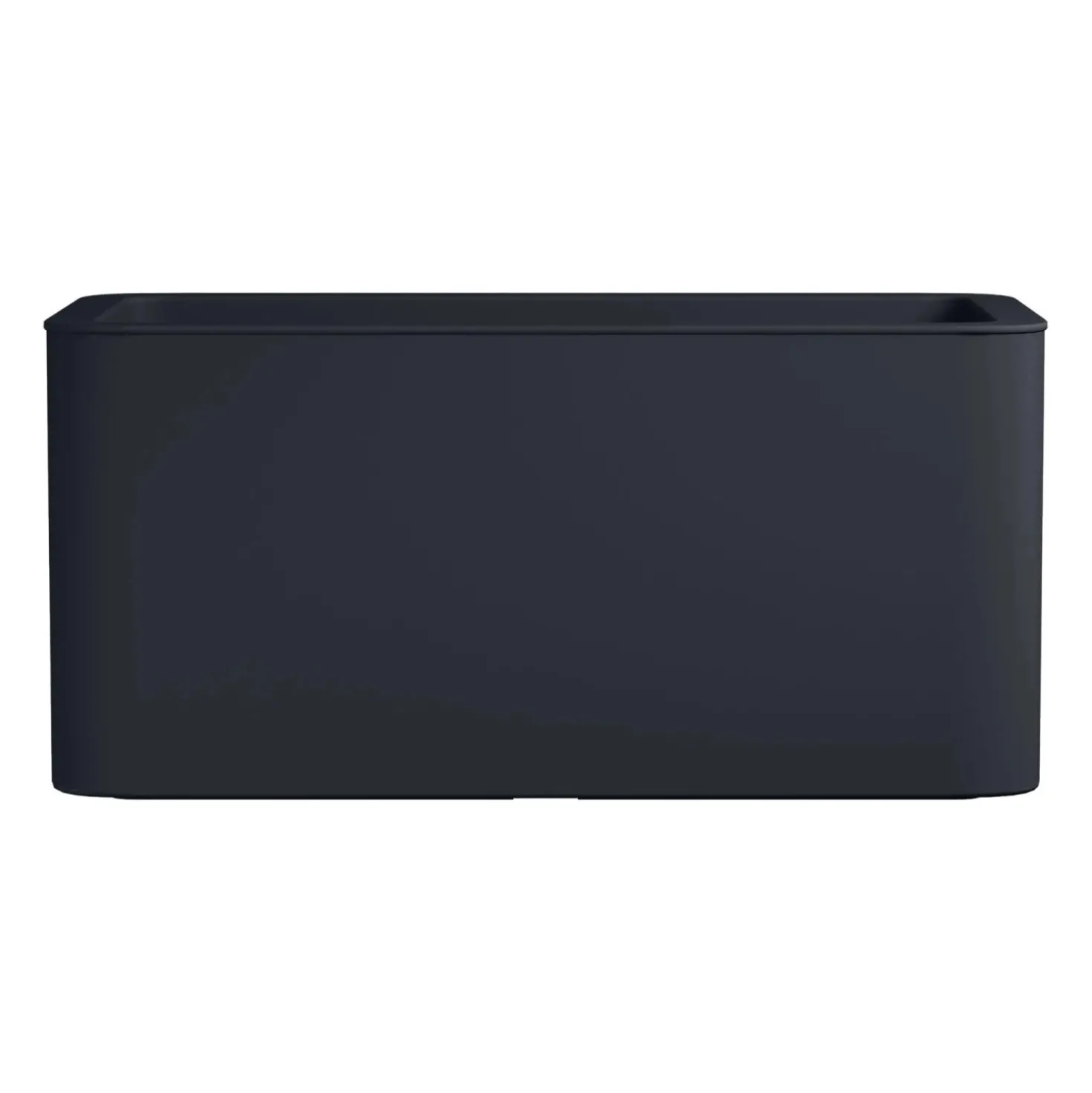 Fioriera rettangolare Florus Jive 78x39 cm Grigio