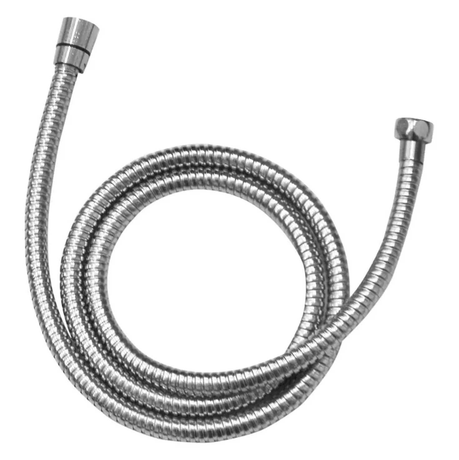 Flessibile doccia estensibile anti torsione Idrostile 200 cm cromo