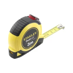 Flessometro Stanley Dual Lock 3 mt con nastro 12,5 mm