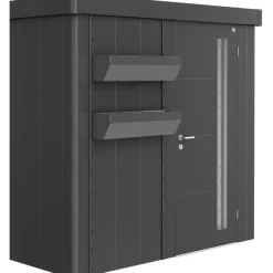 FloraBoard Biohort per casetta Neo Grigio scuro metallizzato