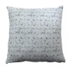 Fodera per cuscino fantasia spiga blu 50x50 cm