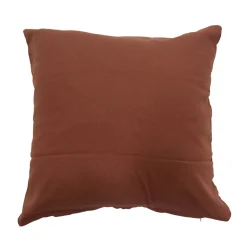 Fodera per cuscino tinta unita terracotta 40x40 cm