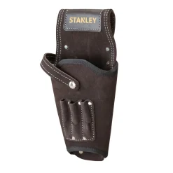 Fodero Stanley porta trapano in cuoio