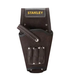 Fodero Stanley porta trapano in cuoio