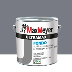 Fondo alchidico MaxMeyer Ultramax poliuretanico supporti difficili grigio 2,5 l