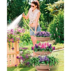 Fontana con ciotole set 3 pz Bama 50x64 cm