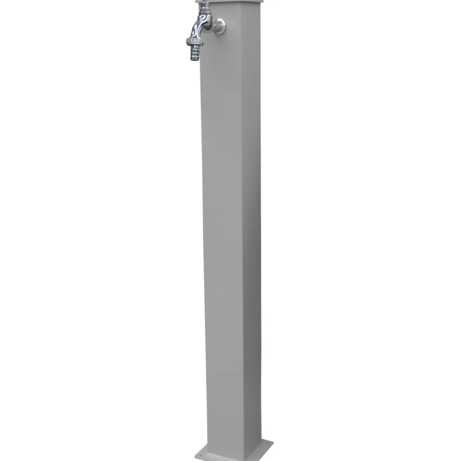 Fontana da giardino Manchester in metallo alluminio H 85 cm