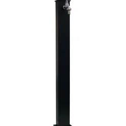 Fontana da giardino York in metallo antracite H 82 cm