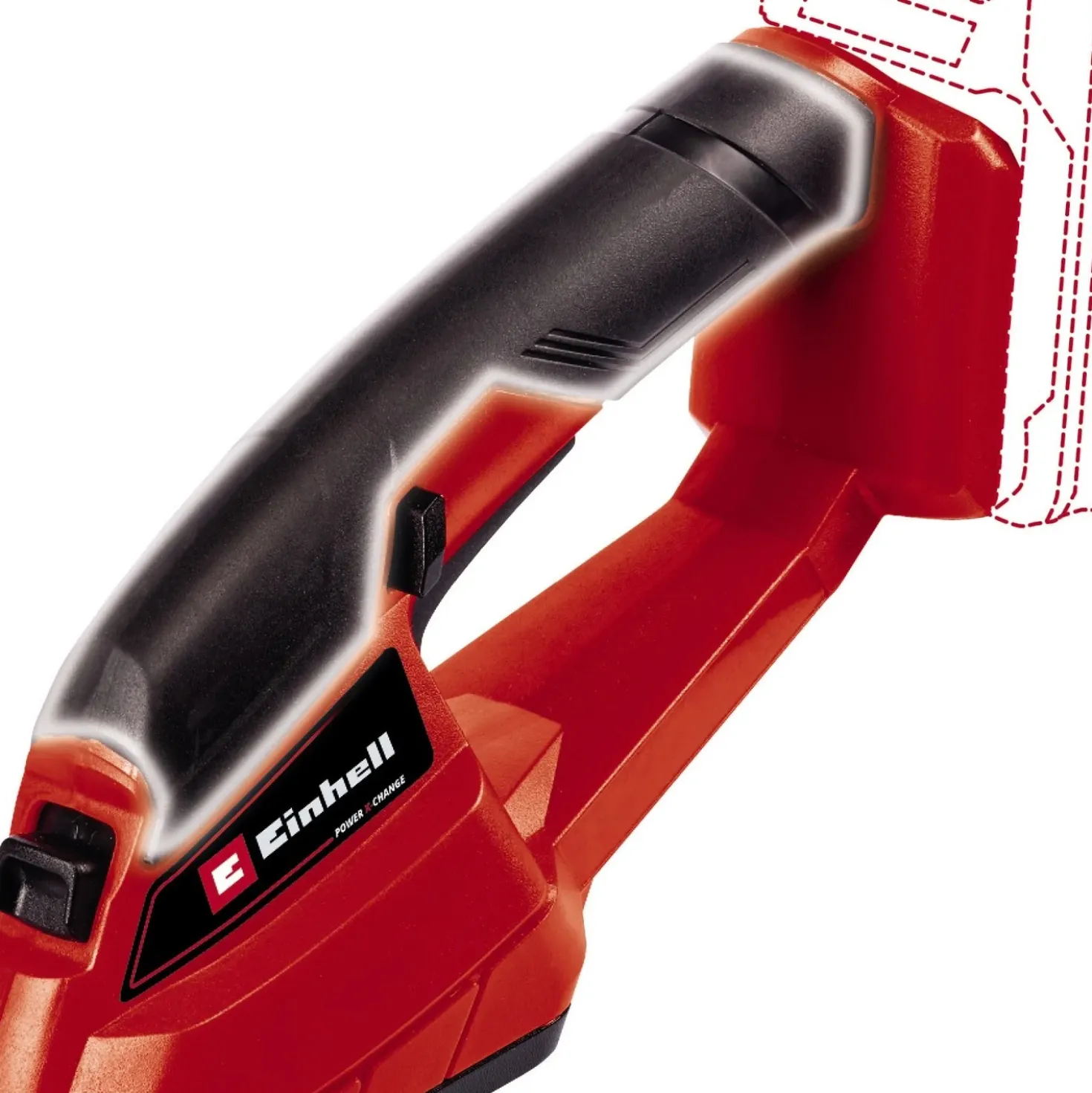 Forbici a batteria per erba Einhell GC-CG 18/1 Li-Solo 18 V