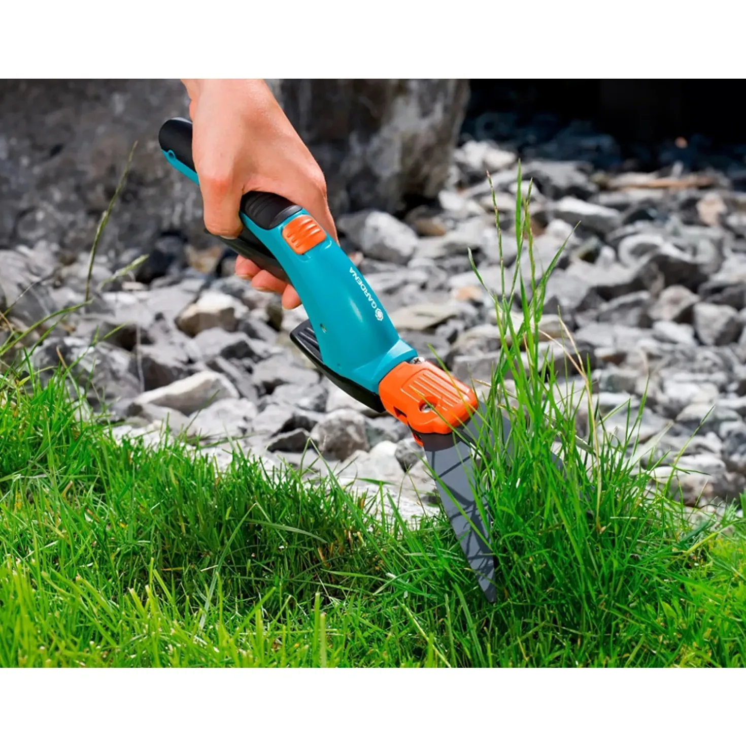 Forbici per erba Gardena Comfort con testa di taglio ruotabile