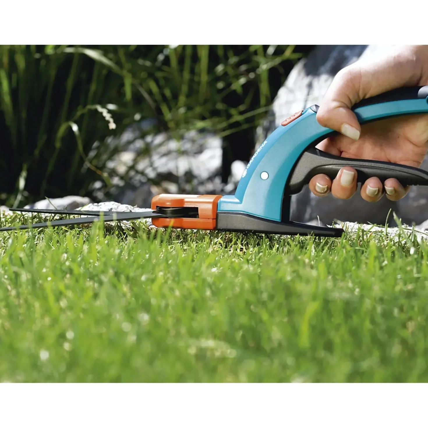 Forbici per erba Gardena Comfort con testa di taglio ruotabile