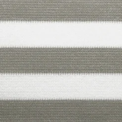 Frangivista da balcone CMI 500x90 cm a righe bianco/grigio