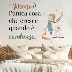 Frase adesiva per parete sogni 2FG 47x67 cm