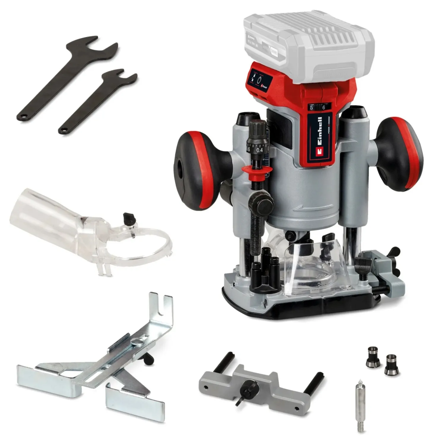 Fresatrice verticale a batteria Einhell Professional TP-RO 18 Li BL - Solo