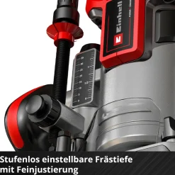 Fresatrice verticale a batteria Einhell Professional TP-RO 18 Li BL - Solo